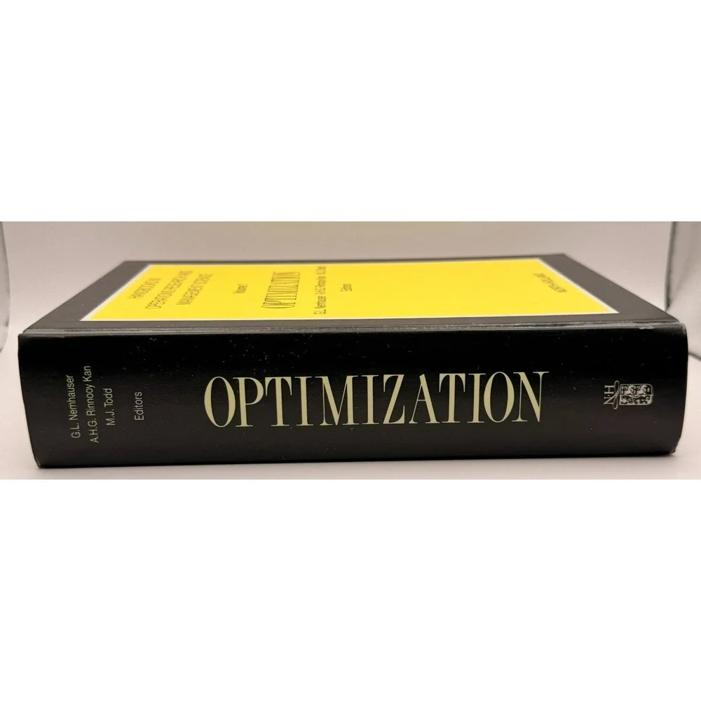 Optimization Vol 1 Nemhauser Rinnooy Kan Todd Hardcover 1994 ISBN 0444872841